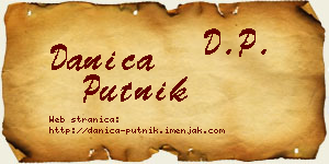 Danica Putnik vizit kartica